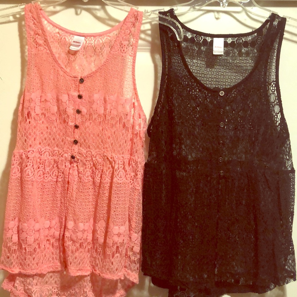 MAKE OFFER SUPER CUTE (NWOT) Lace Tanktops $15 ea.